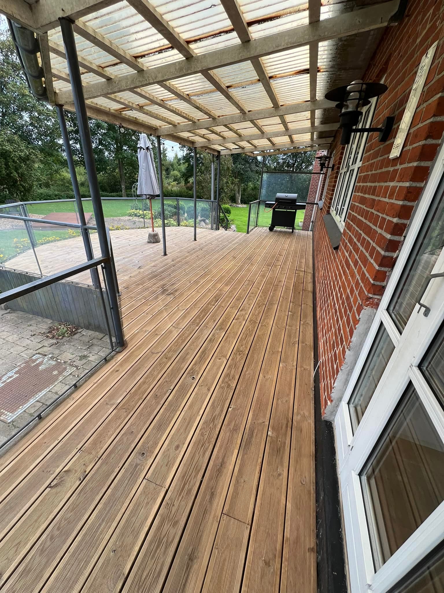 Efter behandling - Fliser